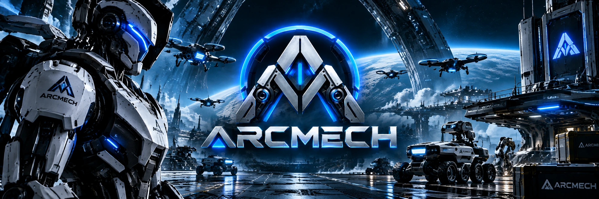 ARCMECH autonomous machine network banner